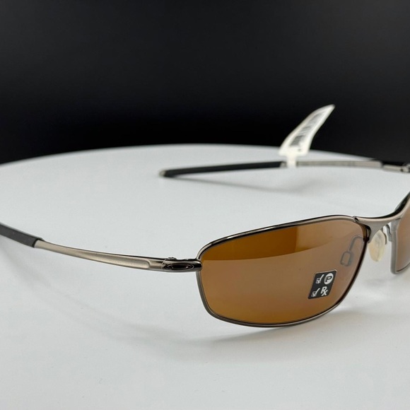 Oakley Whisker 004141-0560 tungsten/ Prizm tungsten polarized Sunglasses. NEW - Picture 4 of 13